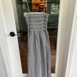 Gingham Maxi Dress